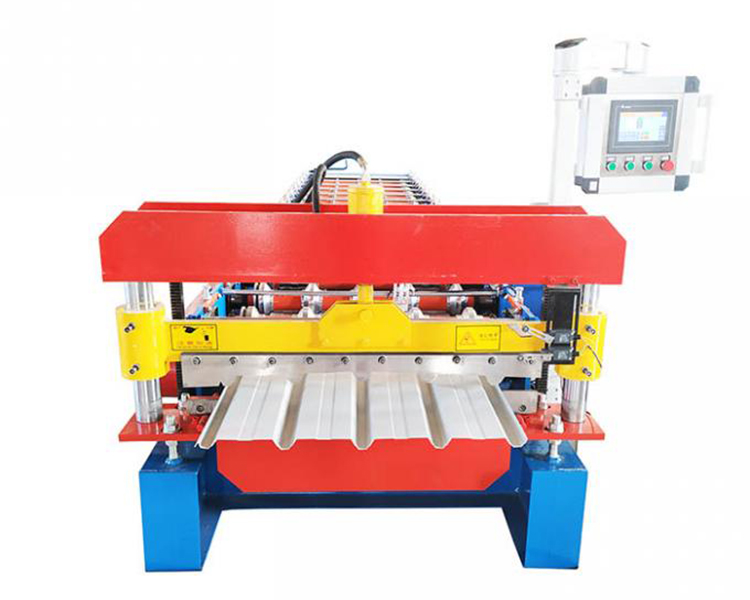 Μηχανή κατασκευής φύλλων στέγης IBR PLC 0,8 mm