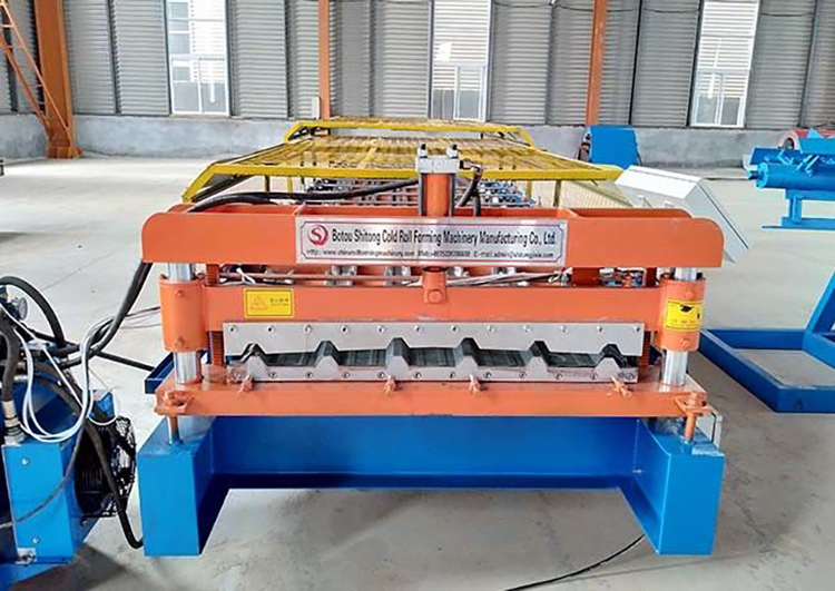 IBR Trapezprofil-Metallziegel-Dach-Blatt-Rolle, die Maschine herstellt
