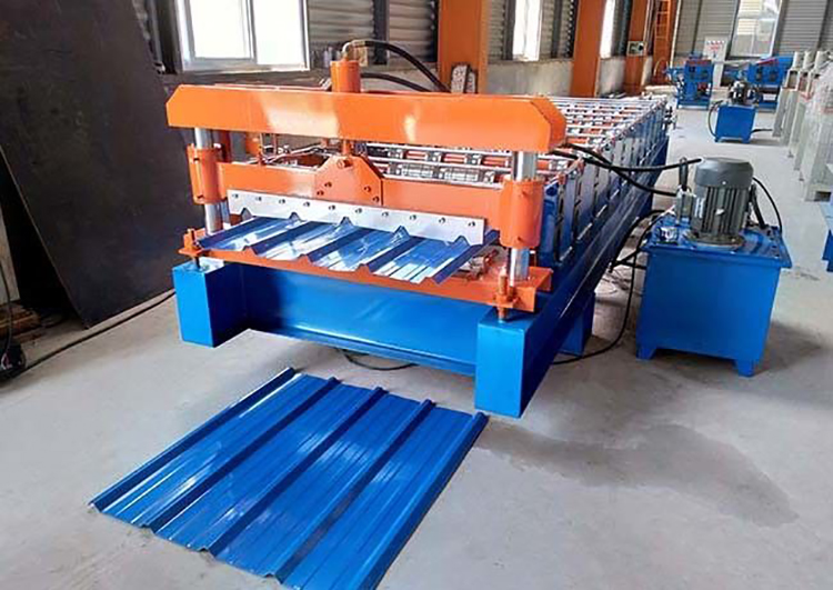 Bouwmateriaal Dakplaat Roll Forming Machine
