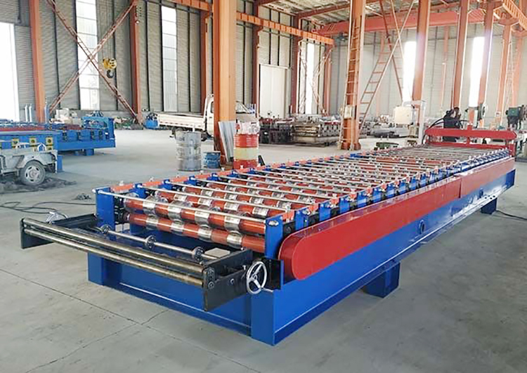 Color Paint Metal Roofing Sheet Making Machine