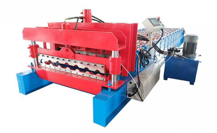 Renkli Çelik Levha PPGL 5m / Min Sırlı Çini Şekillendirme Makinesi