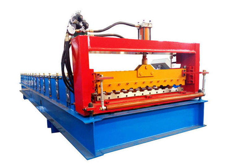Weight 3.5 Tons Corrugated Sheet Roll Forming Machine