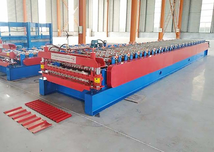 Galvanized Coil Double Layer Roll Forming Machine