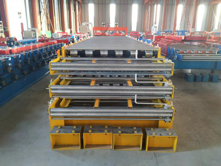 Three Layer Roof And Wall Panel Cold Roll Forming Machine