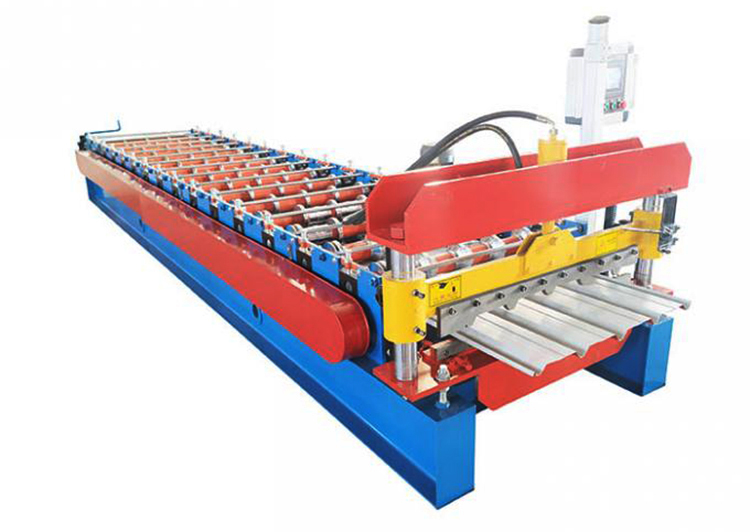 Μηχανές μορφοποίησης μετάλλου PLC Color Steel Sheet 25M/Min