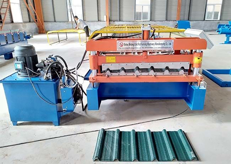 Hot Sell Multiple Profile Iron Color Roof Sheet Metal Roll Forming Machines