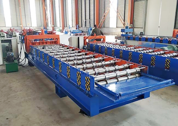 Roofing Step Tile Roll Forming Machine