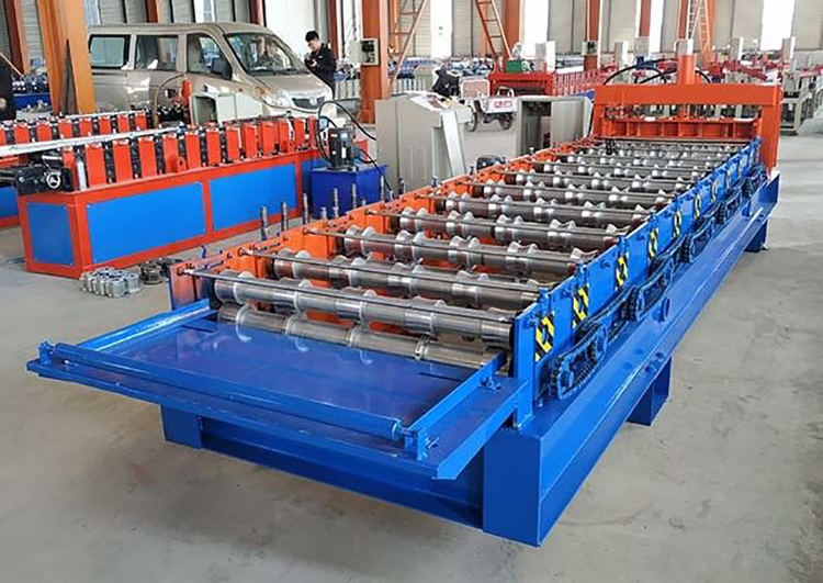 Metal Roof Glazed Tile Roll Forming Machine