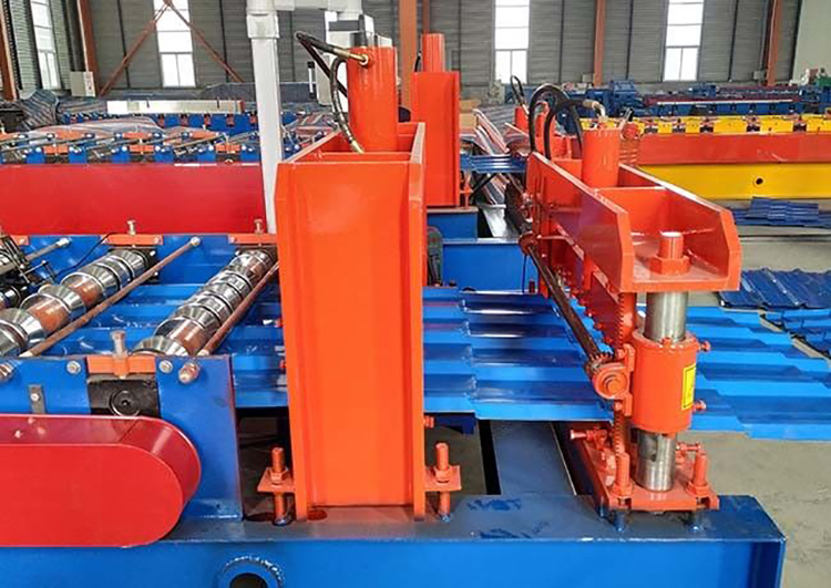 Light Weight Glazed Tile Roll Forming Machine