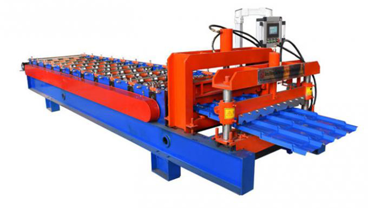 Máquina formadora de rollos de azulejos esmaltados de diseño personalizado