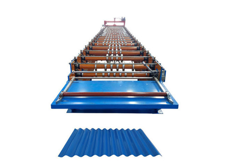 Programa PLC Máquina para fabricar láminas de techo corrugado