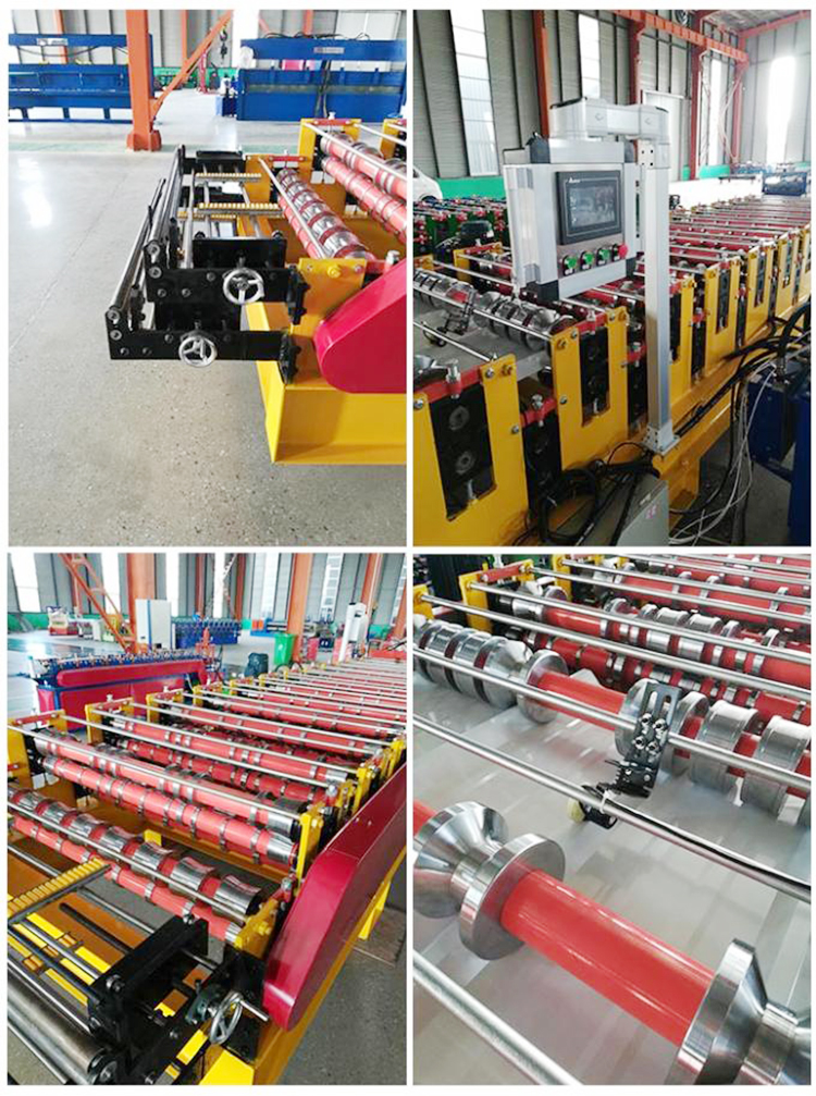 Roofing And Wall Sheet Double Layer Roll Forming Machine