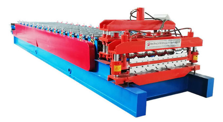 Two Profile Panel Double Layer Roll Forming Machine
