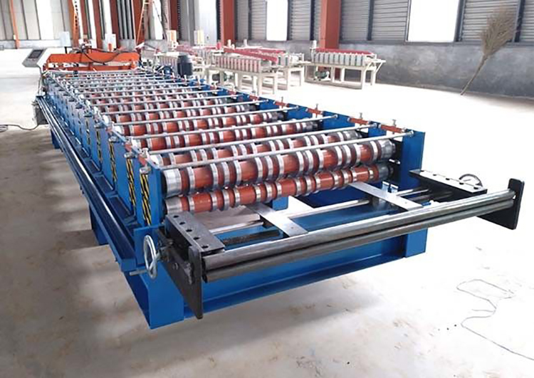 Hot Sell Multiple Profile Iron Color Roof Sheet Metal Roll Forming Machines
