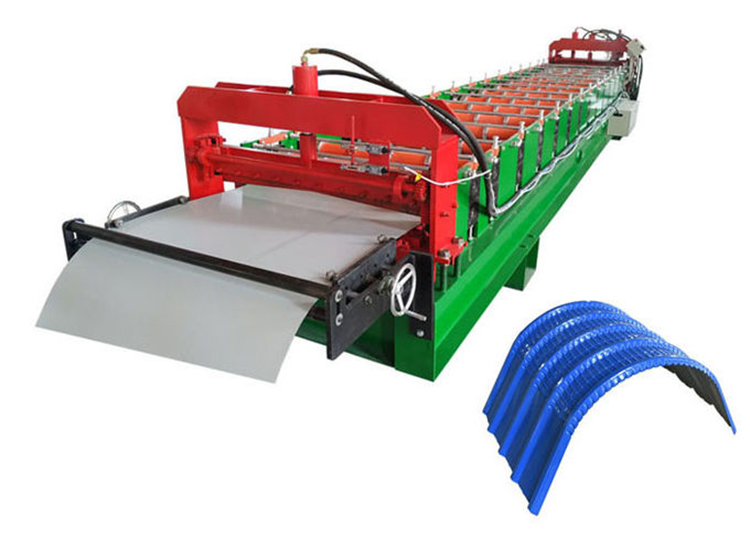 Trapezoid Roof Panel Cold Sheet Metal Roll Forming Machines