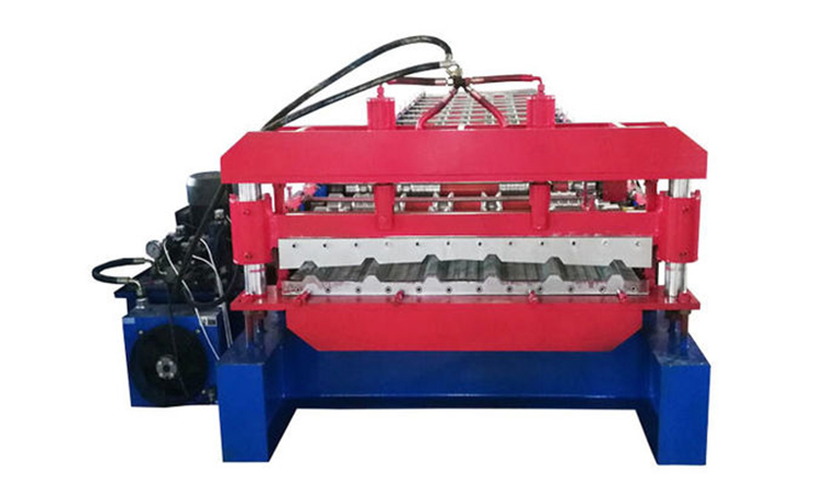 Color Steel Roofing Sheet Metal Roll Forming Machine