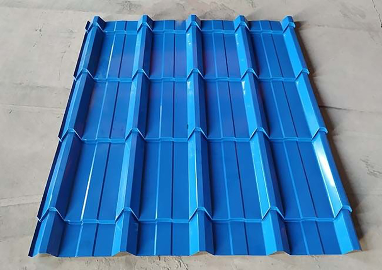 Light Weight Glazed Tile Roll Forming Machine