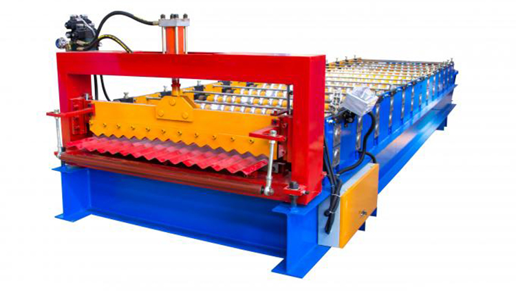 Single Layer Corrugated Roll Forming Machine