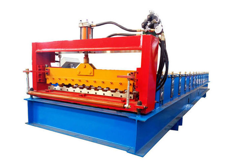 Weight 3.5 Tons Corrugated Sheet Roll Forming Machine