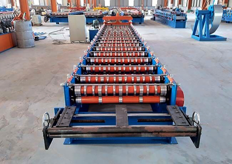Total Power 4 Kw Corrugated Sheet Roll Forming Machine