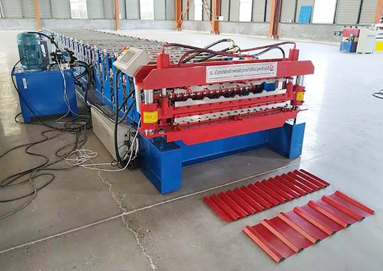 Galvanized Coil Double Layer Roll Forming Machine