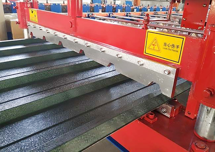 Zinc Plating Colored Steel Profile Roll Forming Machine