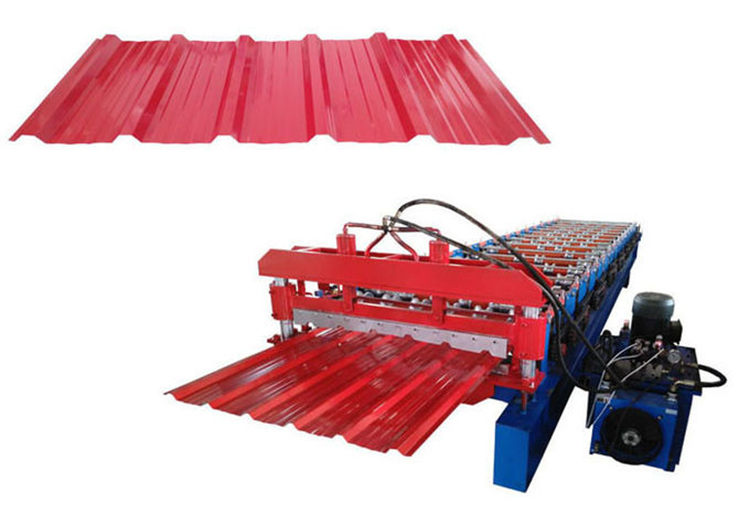 Colored Steel Wall Roof Panel Cold Roll Forming