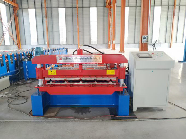 Wall And Roof Panel Roll Forming Machine