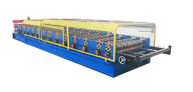 High Quality Single Layer 6 Ribs Roof Sheet Metal Roll Forming Machines