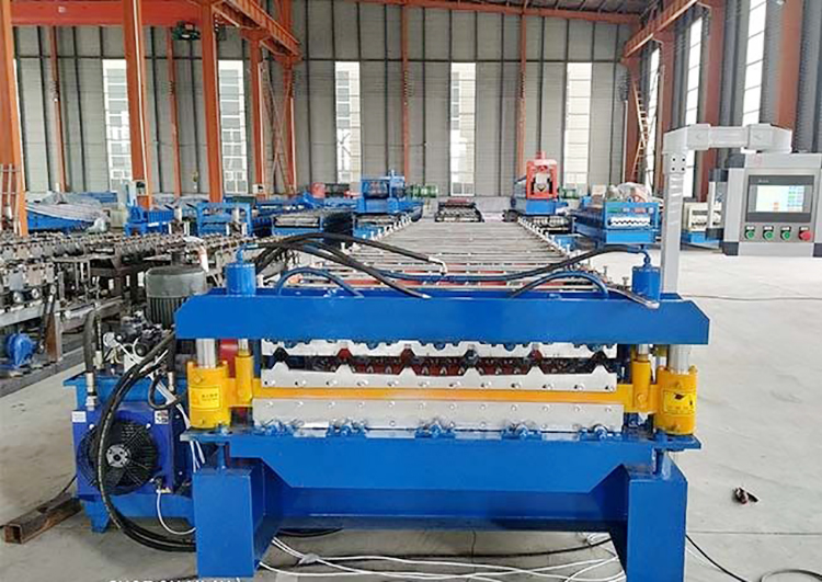 Trapezoidal Steel Profile Roll Forming Machine
