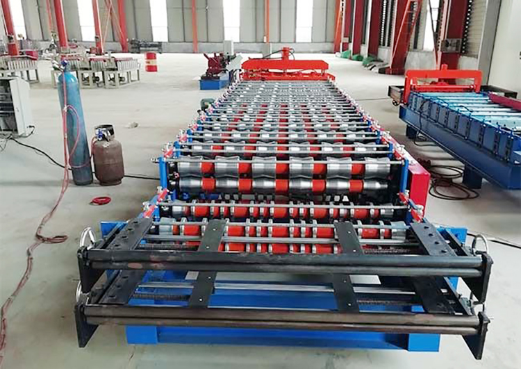 Color Sheet Double Layer Roll Forming Machine