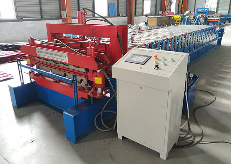 Roof Tile Double Layer Roll Forming Machine