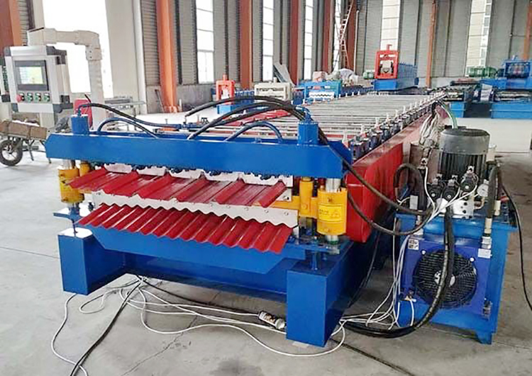 Trapezoidal Steel Profile Roll Forming Machine